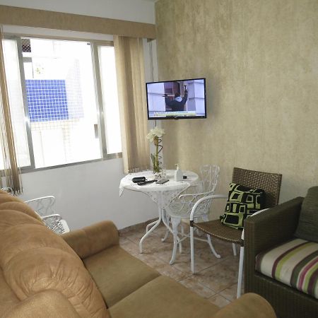 Apto Canto Do Forte - Praia Grande - Local Privilegiado - 100 Metros Da Praia - Internet Inclusa Esterno foto